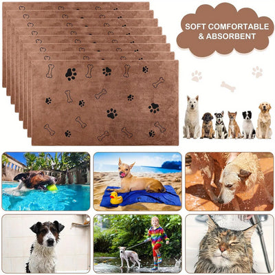 Serviette Microfibre Séchage Rapide pour Chien