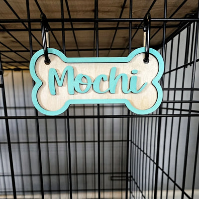 Médaille Bois Gravée Grand Format pour Chien