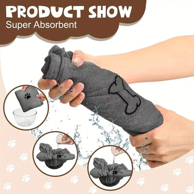 Serviette Microfibre Multi-Usage Chien