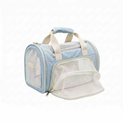Sac de Transport Chien Chat Bleu Ciel Aéré