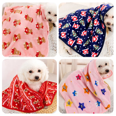 Couverture Moelleuse pour Chien Petit et Moyen Format