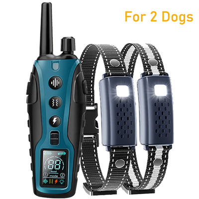 Collier Dressage 1000m 2 Chiens Lampe LED