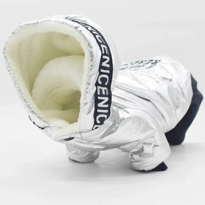 Combinaison Imperméable de Neige Petit Chien Doublure Polaire