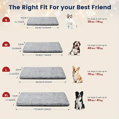 Coussin Chauffant pour Chien Auto-Chauffant sans Électricité