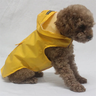 Manteau Imperméable à Capuche pour Chien