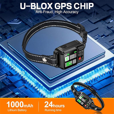 Clôture Électronique Sans Fil pour Chien GPS Étanche IP67