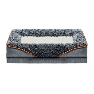 Canapé pour Chien Déhoussable Mousse Épaisse 120 x 80 cm