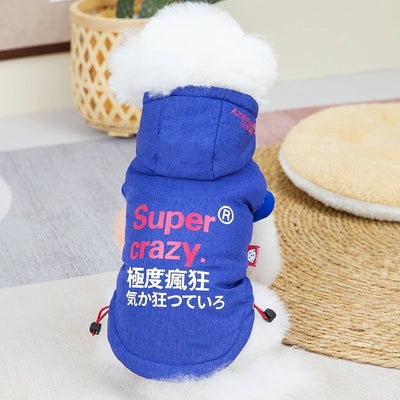 Manteau Coupe-Vent à Capuche pour Chien Petit à Grand