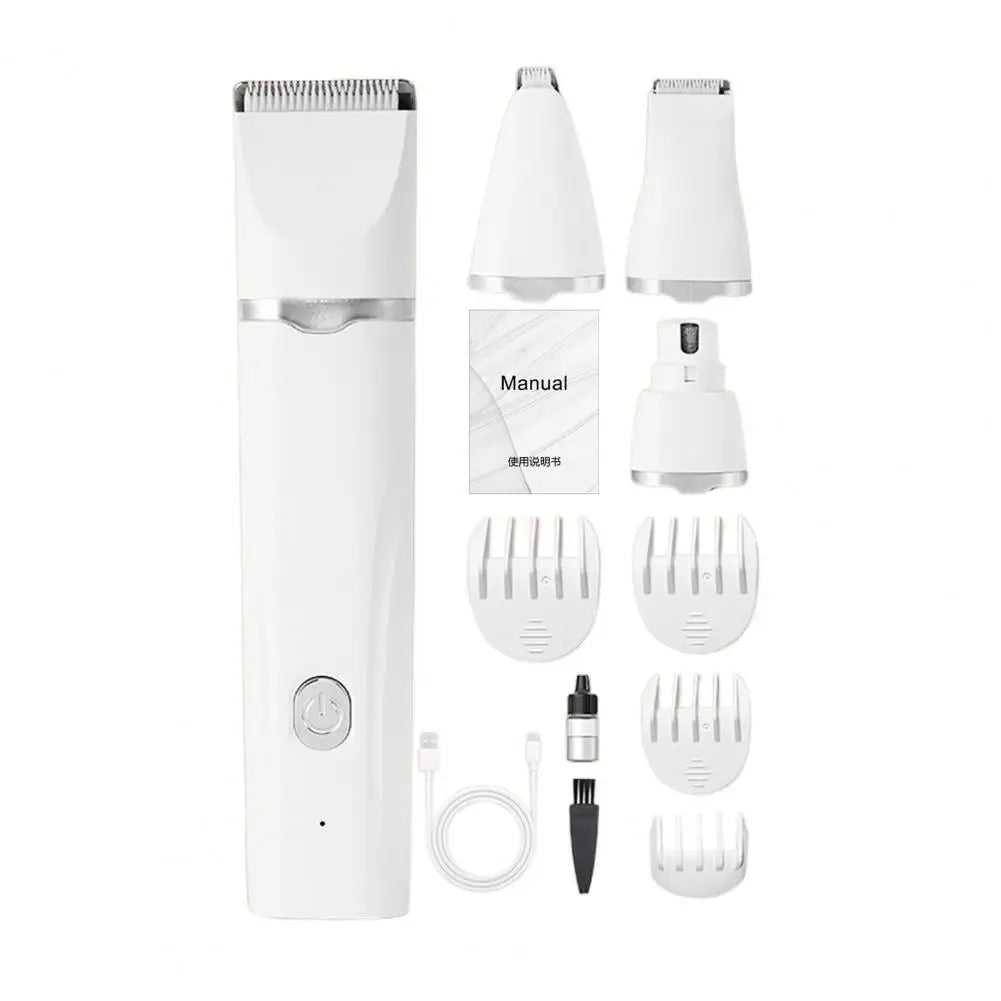 Kit Tondeuse Chien 4 en 1 Pattes Corps Meuleuse Ongles
