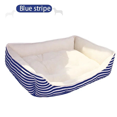Panier Rectangulaire pour Chien Bords Rembourrés Lavable 6 Tailles