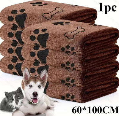 Serviette Microfibre Séchage Rapide pour Chien