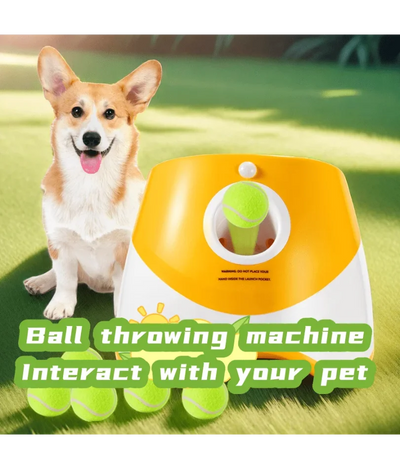 Lanceur de Balle Automatique Chien Version Améliorée Balles 58 mm