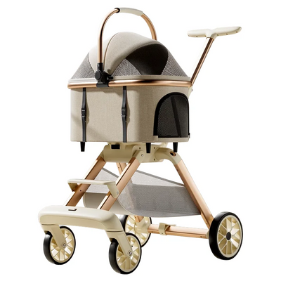 Poussette Chien Nacelle Amovible Pliable Voyage