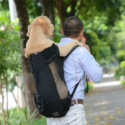 Sac à Dos de Transport Chien Réglable jusqu'à 28 kg