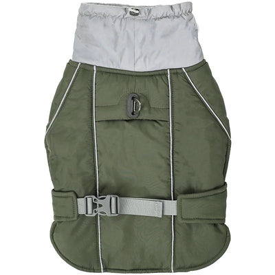 Manteau d'Hiver Col Polaire Réfléchissant Chien