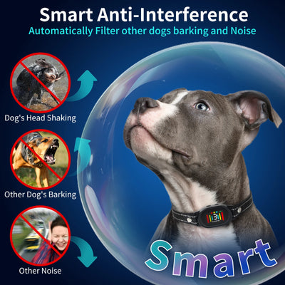 Collier Anti-Aboiement Réglable Gros Chien