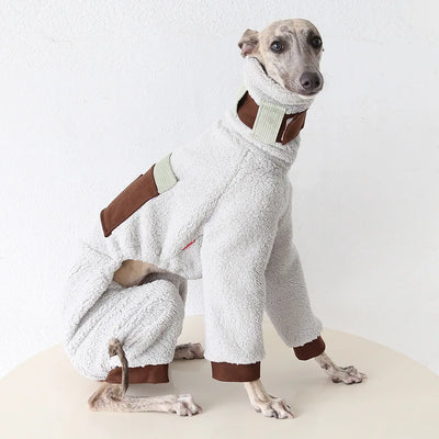 Manteau Hiver Coupe-Vent Lévrier Italien et Whippet