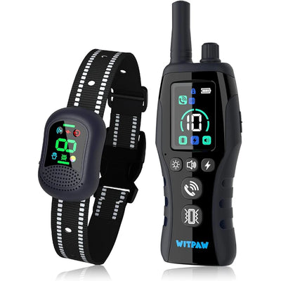 Collier Électrique de Dressage 1500 m Appel Vocal IP67 Chien