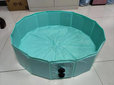 Piscine pour Chien Baignoire Pliable PVC 80 cm