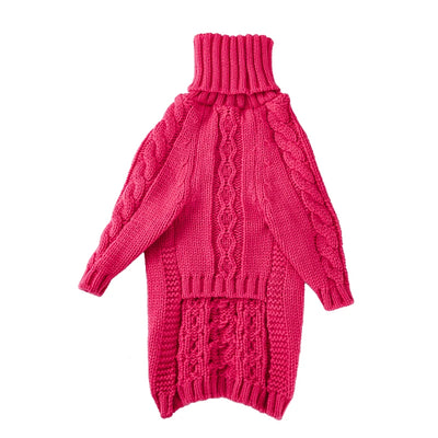 Pull Col Roulé Chaud pour Lévrier Italien Whippet