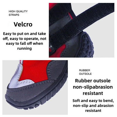 Bottes Hiver Imperméables Gros Chien