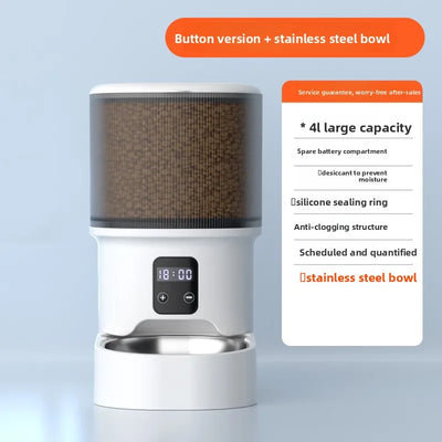 Distributeur Croquettes Chien Connecté 4 L Application Kit Fontaine
