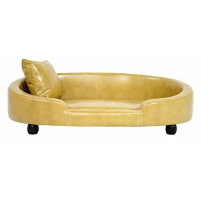 Canapé Ovale sur Pieds pour Chien Moyen 90x64 cm