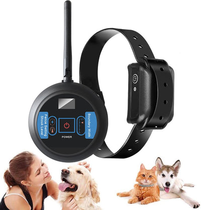 Clôture Sans Fil 200m Choc Vibration Gros Chien