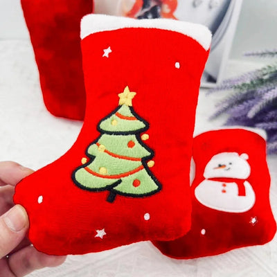 Jouet de Noel Peluche Couineur Chien