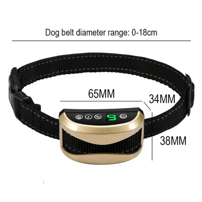 Collier Anti-Aboiement Rechargeable Gros Chien Étanche