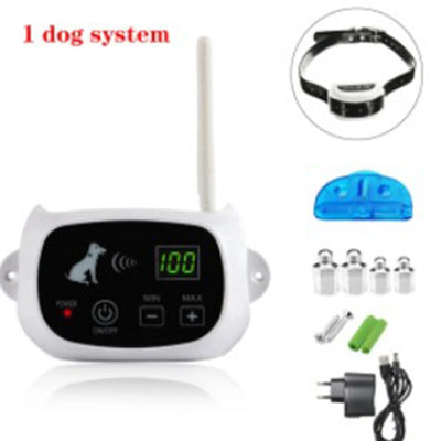 Clôture Électronique Sans Fil pour Chien 500 m Multi-Chiens