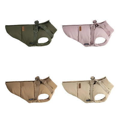 Manteau d'Hiver Harnais Intégré Chien Grande Taille