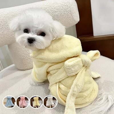 Peignoir Douillet Enveloppant pour Chien