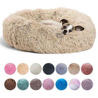 Panier Rond Moelleux pour Chien de 40 à 90 cm 22 Coloris