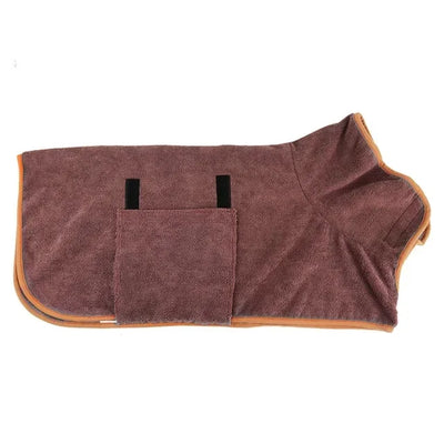Peignoir Séchage Rapide Microfibre pour Chien