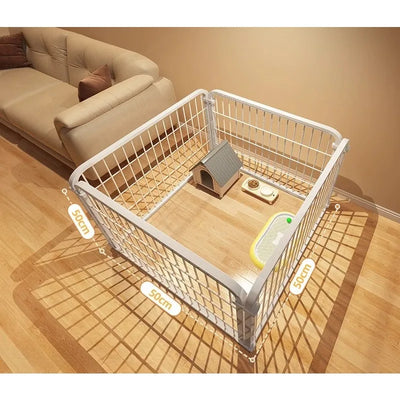 Enclos Modulable pour Chien d'Intérieur Haut et Robuste