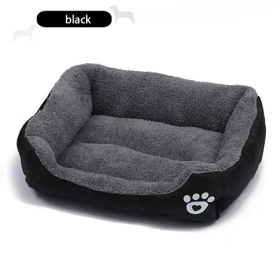 Panier Rectangulaire pour Chien Bords Rembourrés Lavable 6 Tailles