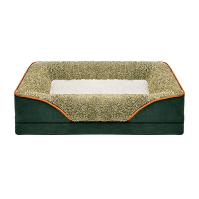Canapé pour Chien Déhoussable Mousse Épaisse 120 x 80 cm