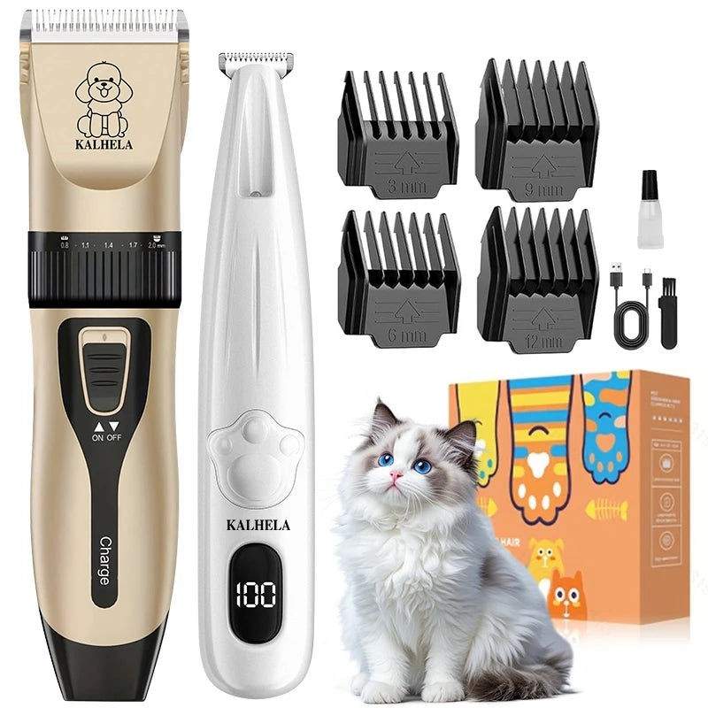 Tondeuse pour Chien Kit Corps et Pattes 4 Sabots