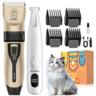 Tondeuse pour Chien Kit Corps et Pattes 4 Sabots