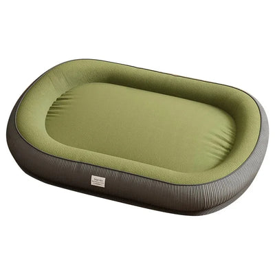 Panier Ovale Bord Texturé pour Chien du S au 2XL