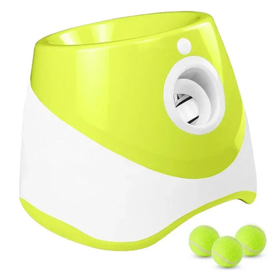 Lanceur de Balle de Tennis Chien Capteur de Mouvement Rechargeable