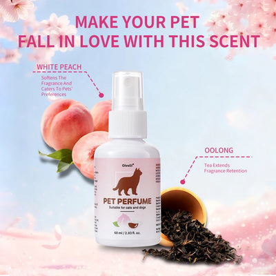 Parfum pour Chien Format Voyage 60 ml, Fruité et Floral