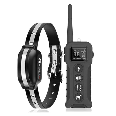 Collier Dressage 433m Étanche Gros Chien 9 Sons