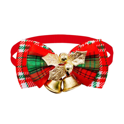 Nœuds Papillon de Noël à Clochette pour Chien