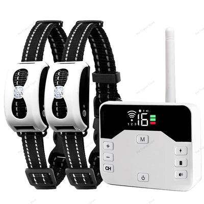Clôture Électronique 2-en-1 Gros Chien Sans Fil