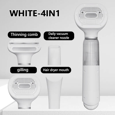 Brosse Chien Soufflante 4 en 1, Séchage Air Frais