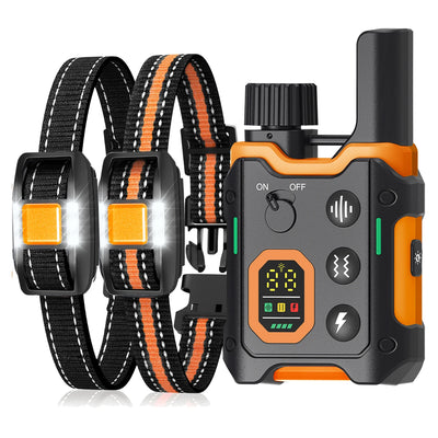 Collier Dressage 1640ft Étanche Choc Vibration Gros Chien