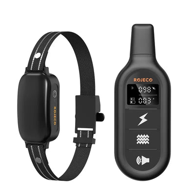 Collier Électrique de Dressage 1000 m IPX7 3 Canaux Chien