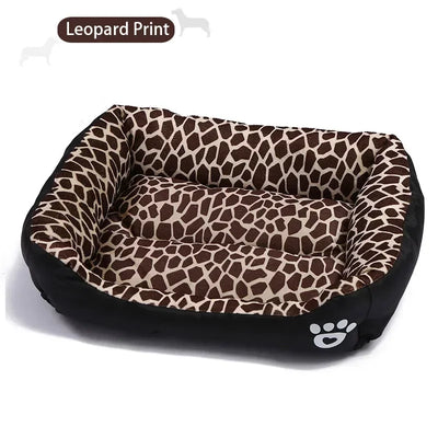 Panier Rectangulaire pour Chien Bords Rembourrés Lavable 6 Tailles